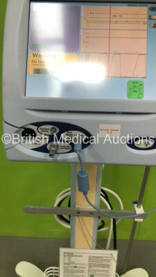 SLE5000 Infant Ventilator HFO TTV Plus Model M-1 Software Version 5.0 on Stand with Hoses (Powers Up) * Mfd 10/2011 * **SN 55063** - 6