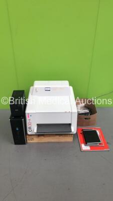Agfa CR 30-X Digitizer Type 5175/205 with PC, UPS, 4 x Cassettes and Accessories (Powers Up) *S/N 80079* **Mfd 01/2012**