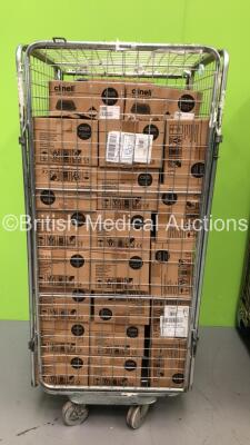 10 x Boxes of Clinell Wipes (8 x Boxes of 100 Wipes - 8000 Wipes in Total) and 28 x Boxes of Clinell Wipes (6 x 25 Wipes Per Box (4200 Wipes in Total) *Cage Not Included)