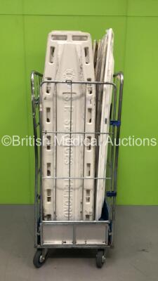 Cage of 18 x Spinal Boards (Cage Not Included)