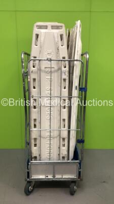 Cage of 18 x Spinal Boards (Cage Not Included) - 2
