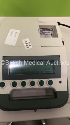 Verathon BVI 3000 Bladder Scanner Part No 0570-0090 with Transducer, 2 x Batteries and Battery Charger (Powers Up - Missing Printer Cover) *S/N 01119379* - 3