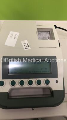 Verathon BVI 3000 Bladder Scanner Part No 0570-0090 with Transducer, 2 x Batteries and Battery Charger (Powers Up - Missing Printer Cover) *S/N 01119379* - 4