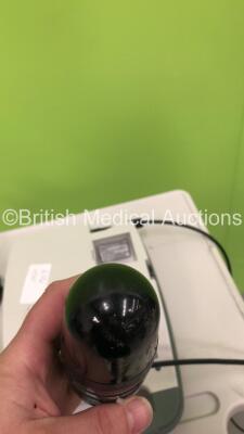 Verathon BVI 3000 Bladder Scanner Part No 0570-0090 with Transducer, 2 x Batteries and Battery Charger (Powers Up - Missing Printer Cover) *S/N 01119379* - 9