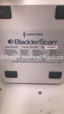 Verathon BVI 3000 Bladder Scanner Part No 0570-0090 with Transducer, 2 x Batteries and Battery Charger (Powers Up) *S/N 06022471* - 9