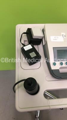 Verathon BVI 3000 Bladder Scanner Part No 0570-0090 with Transducer, 2 x Batteries and Battery Charger (Powers Up) *S/N 02192548** - 4