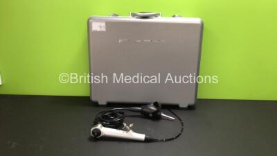 Karl Storz 11272VP Video Urethro-Cystoscope in Case - Engineer's Report : Optical System - Untested, Angulation - No Fault Found, Insertion Tube - No Fault Found, Light Transmission - No Fault Found, Channels - No Fault Found, Leak Check - No Fault Found 