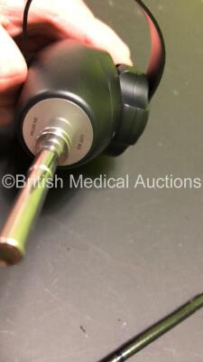 Karl Storz 11272VP Video Urethro-Cystoscope in Case - Engineer's Report : Optical System - Untested, Angulation - No Fault Found, Insertion Tube - No Fault Found, Light Transmission - No Fault Found, Channels - No Fault Found, Leak Check - No Fault Found - 4