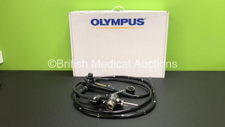 Olympus CF-H260DL Video Colonoscope in Case - Engineer's Report : Optical System - No Fault Found, Angulation - No Fault Found, Insertion Tube - No Fault Found, Light Transmission - No Fault Found, Channels - No Fault Found, Leak Check - No Fault Found *2
