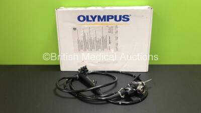 Olympus CF-Q260DL Video Colonoscope in Case - Engineer's Report : Optical System - No Fault Found, Angulation - No Fault Found, Insertion Tube - No Fault Found, Light Transmission - No Fault Found, Channels - No Fault Found, Leak Check - No Fault Found, O