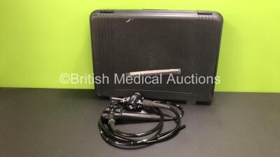 Olympus GIF-XQ260 Video Gastroscope in Case - Engineer's Report : Optical System - No Fault Found, Angulation - No Fault Found, Insertion Tube - No Fault Found, Light Transmission - No Fault Found, Channels - No Fault Found, Leak Check - No Fault Found *2