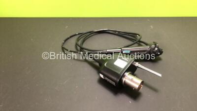 Pentax EB-1970K Video Bronchoscope in Case - Engineer's Report : Optical System - No Fault Found, Angulation - No Fault Found, Insertion Tube - No Fault Found, Light Transmission - No Fault Found, Channels - No Fault Found, Leak Check - No Fault Found *G1 - 2