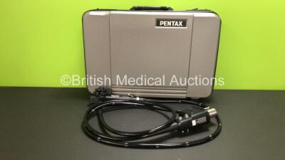 Pentax EC-3890Fi Video Colonoscope in Case - Engineer's Report : Optical System - Unable to Check Image, Angulation - No Fault Found, Insertion Tube - No Fault Found, Light Transmission - No Fault Found, Channels - No Fault Found, Leak Check - No Fault Fo