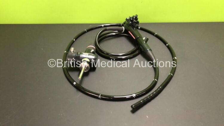 Olympus CF-240AL Video Colonoscope - Engineer's Report : Optical System - No Fault Found, Angulation - No Fault Found, Insertion Tube - No Fault Found, Light Transmission - No Fault Found, Channels - No Fault Found, Leak Check - Intermittent Leak Present