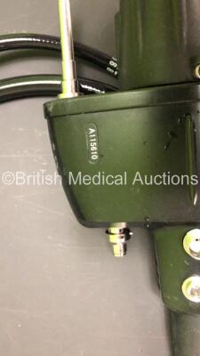 Pentax EG-2990i Video Gastroscope in Case - Engineer's Report : Optical System - Untested, Angulation - Strained, Insertion Tube - No Fault Found, Light Transmission - No Fault Found, Channels - No Fault Found, Leak Check - No Fault Found *A115610* - 3