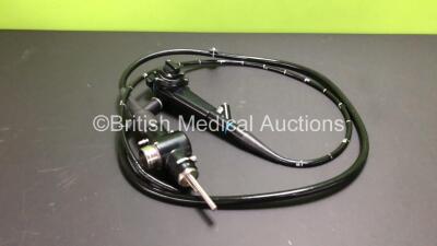 Olympus GIF-XQ230 Video Gastroscope in Case - Engineer's Report : Optical System - No Image, Angulation - All Movements Inoperative, Insertion Tube - No Fault Found, Light Transmission - No Fault Found, Channels - No Fault Found, Leak Check - No Fault Fou - 2
