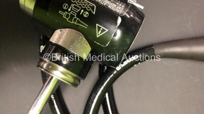 Olympus CF-240DL Video Colonoscope in Case - Engineer's Report : Optical System - No Fault Found, Angulation - No Fault Found, Insertion Tube - Minor Ripple, Light Transmission - No Fault Found, Channels - No Fault Found, Leak Check - No Fault Found *220 - 4