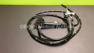 Olympus PCF-Q260AL Video Colonoscope in Case - Engineer's Report : Optical System - No Fault Found, Angulation - No Fault Found, Insertion Tube - No Fault Found, Light Transmission - No Fault Found, Channels - No Fault Found, Leak Check - No Fault Found - 2