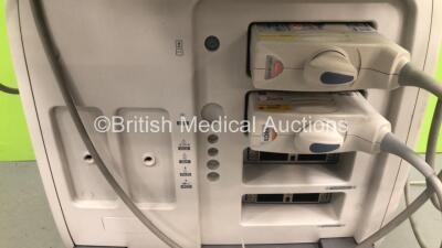 Toshiba Aplio 400 TUS-A400 Flat Screen Ultrasound Scanner *SN T1E1323475* **Mfd 02/2013** Software Version AB_V3.00*R002 with 2 x Transducers / Probes (PVT-661VT *Mfd 02/2007* and PVT-674BT * Mfd 09/2013*) (Powers Up) *See PDF for PM Report* ***IR447*** - 7