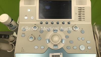 Esaote eHD My Lab Seven Flat Screen Ultrasound Scanner MOD 6400 Ref 111640000 *S/N 00715* **Mfd 2013** with 4 x Transducers / Probes (SL1543 / AC2541 / AC2514 and EC1123) (Powers Up) - 2