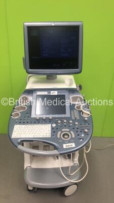 GE Voluson E6 Flat Screen Ultrasound Scanner *S/N D58803* **Mfd 06/2013** Software Version with 2 x Transducers / Probes (11L-D Ref 5176269 *Mfd 12/2017* and C1-5-D Ref 5261135 *Mfd 10/2014*) and Sony UP-D897 Digital Graphic Printer (Powers Up) *See PDF f