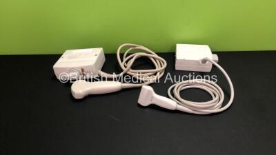 Job Lot Including 1 x Cannon VF13-5 Ultrasound Transducer / Probe and 1 x Canon CX5-2 Ultrasound Transducer / Probe *Both Untested*