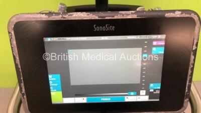 SonoSite X-Porte Ultrasound Scanner Ref P14027-15 *S/N 501503142* **Mfd 12/2015** Software Version 70.80.107.014 Transducer Package Version 70.80.106.006 SH Database Version 70.80.105.009 with 3 x Transducers / Probes (P21xp/5-1 MHz Ref P14563-20 *Mfd 10/ - 7