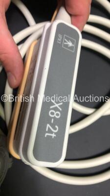 Philips X8-2t Ultrasound Transducer / Probe in Case (Untested) *GH* - 4