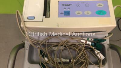 Fukuda Denshi FX-7402 CardiMax ECG Machine on Stand with 10 Lead ECG Leads (Powers Up) *S/N 500001729* - 3