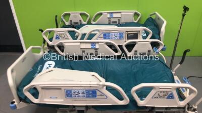 2 x Hill-Rom Total Care Duo 2 Electric Hospital / Critical Care Beds with Mattresses (Both Power Up)