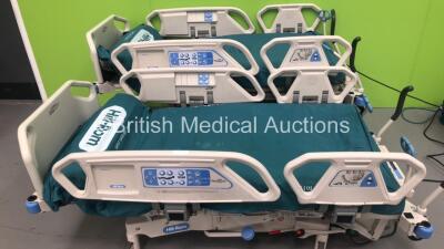 2 x Hill-Rom Total Care Duo 2 Electric Hospital / Critical Care Beds with Mattresses (Both Power Up)