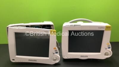 2 x Philips IntelliVue MP30 Patient Monitors (Spares and Repairs) *DE50403994 and DE54019621*