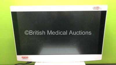 Job Lot Including 1 x Pentax Medical Navigation Control Unit NCU-7000 (Powers Up) and 1 x Pentax Radiance 27 Inch Monitor (Excellent Condition, Untested Due to No Power Supply) *A010031 / 16-272667* - 3