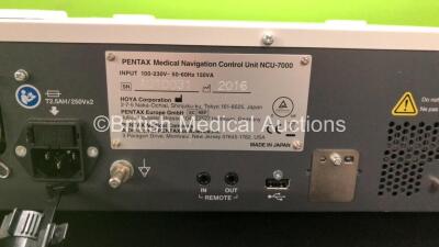 Job Lot Including 1 x Pentax Medical Navigation Control Unit NCU-7000 (Powers Up) and 1 x Pentax Radiance 27 Inch Monitor (Excellent Condition, Untested Due to No Power Supply) *A010031 / 16-272667* - 5