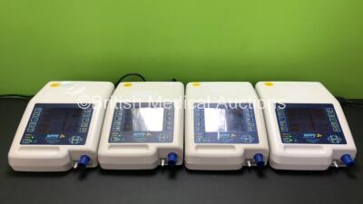 4 x B&D Electromedical Nippy 3+ Ventilators (All Power Up) *2010-10569 / 2010-10657 / 2010-10718 / 2008-8840*