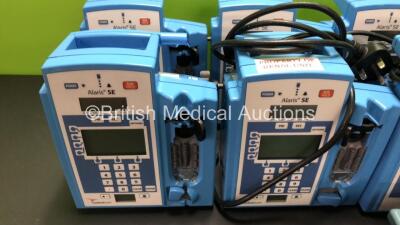 Job Lot Including 29 x Alaris SE Pumps (8 in Photo - 29 in Total) and 1 x CareFusion Alaris GS Syringe Pump (Powers Up, Requires Service) *713106762 / 713106763 / 135107812 / 135107763 / 713106764 / 135107805 / 135107810 / 713100930 / 135107743 / 80011602 - 3