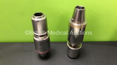 Job Lot Including 1 x DeSoutter MDX-600 Drill/Reamer MultiDrive Handpiece, 1 x DeSoutter KDX-600 Sagittal Saw Handpiece, 1 x DeSoutter 11710 DX-600 Drill Attachment, 1 x DeSoutter 11820 RX-600 Reamer Attachment, 1 x DeSoutter 11850 HX-600 High Torque Ream - 4