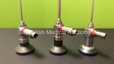 Job Lot Including 1 x Karl Storz 27017 BA Hopkins 30 Degree Autoclavable Cystoscope (Cloudy View) 1 x Karl Storz 28300 BA Hopkins 30 Degree Autoclavable Arthroscope (Cloudy View) and 1 x Karl Storz 27005 BA Hopkins II 30 Degree Autoclavable Cystoscope (Da - 2