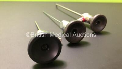 Job Lot Including 1 x Karl Storz 27017 BA Hopkins 30 Degree Autoclavable Cystoscope (Cloudy View) 1 x Karl Storz 28300 BA Hopkins 30 Degree Autoclavable Arthroscope (Cloudy View) and 1 x Karl Storz 27005 BA Hopkins II 30 Degree Autoclavable Cystoscope (Da - 7