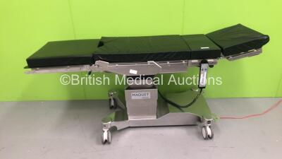 Maquet Betastar Electric Operating Table with Controller and Cushions (Powers Up)