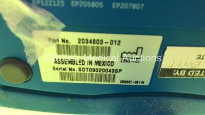 2 x GE ProCare Auscultatory Patient Monitors on Stands and 1 x GE Carescape V100 Dinamap Monitor on Stand (All No Power and Casing Damage-See Photos) *SDT09020043SP* - 5