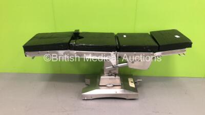 Eschmann MR Manual Operating Table with Cushions (Hydraulics Tested Working - Damage to Head Rest - See Pictures)