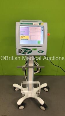 SLE 4000 Infant Ventilator TTV Plus Software Version 5.0 on Stand with Hoses (Powers Up) * Mfd 2014 * **S/N 42805 (2014)**