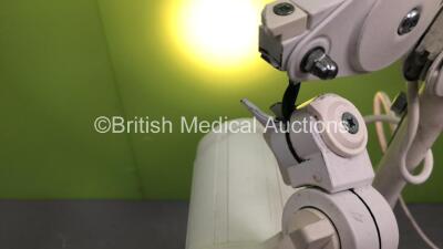 2 x Daray and 1 x Luxo Examination Lights (All Power Up with Some Damage - See Photos) - 4