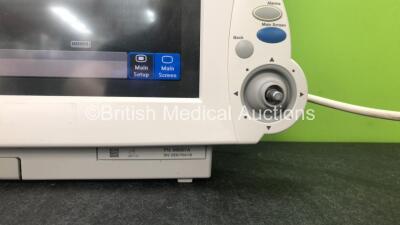 Philips IntelliVue MP70 Touch Screen Patient Monitor (Powers Up with Missing Dial-See Photo) - 3
