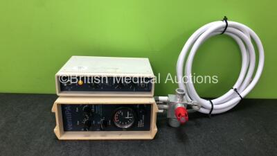 Pneupac ventiPAC Anaesthetic Ventilator with 1 x Pneupac alarmPAD alarm and 1 x Hose