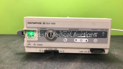 Olympus CLV-S30 Endoscopy Light Source (Powers Up with Alarm and Damaged Casing-See Photos)