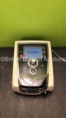 ResMed Stellar 100 CPAP Unit with 1 x AC Power Supply (Powers Up) *SN 20140827020*