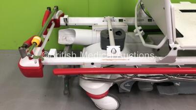 Stryker 1101 5th Wheel Patient Stretcher (Hydraulics Tested Working) - 3