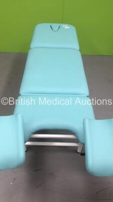Unknown Make of Gyne Couch with Stirrups - 2